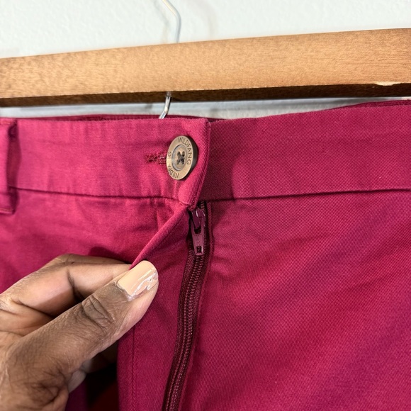 Wildfang Essential Trouser Pants Size 20W Mulberry Holiday 2024 Collection - Picture 5 of 12